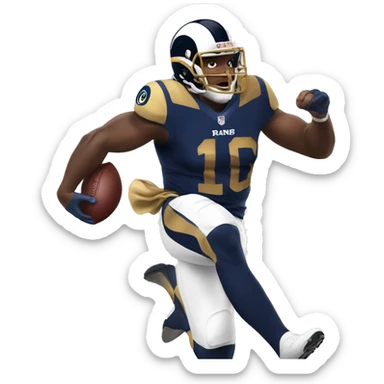 Rams beating 49ers sticker