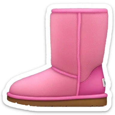 Pink UGG boots sticker