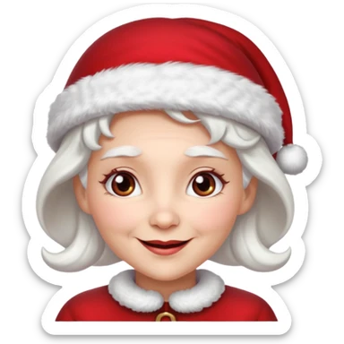 Mrs.Claus sticker