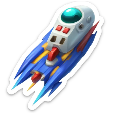 galaga galaxian sticker