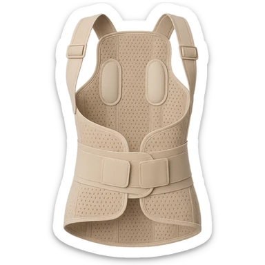 Busto Ortopedico senza sfondo sticker