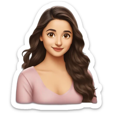 alia bhatt sticker