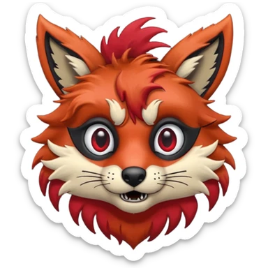 Foxy animatronic  sticker