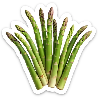 Asparagus sticker