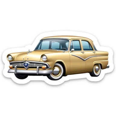 Model a ford tudor sticker