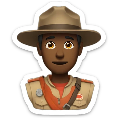 scout tf2 sticker