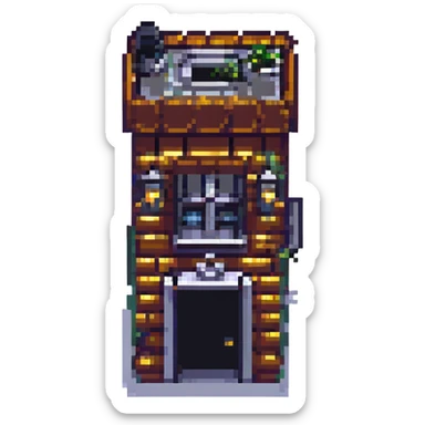 gotham city house sticker