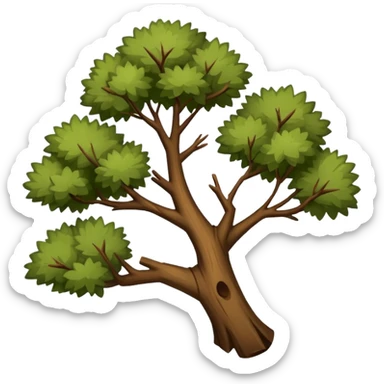 a tree branch sticker