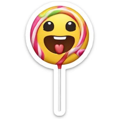 One Candy lollipops  sticker
