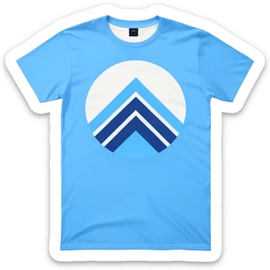 retro wave graphic tee shirt sticker