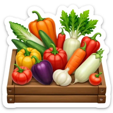 Garden Vegetables sticker