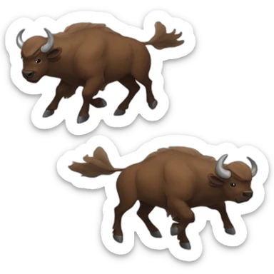 Flying Bison from Avatar The Last Airbender sticker