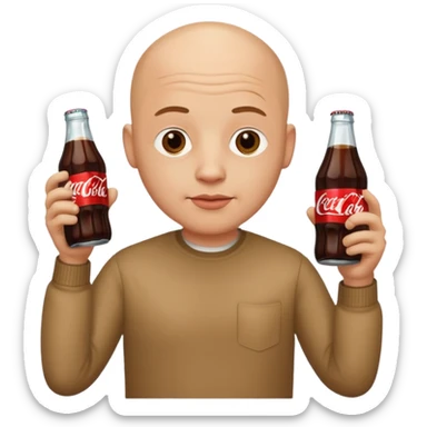 fenix but bald and with a cola sticker