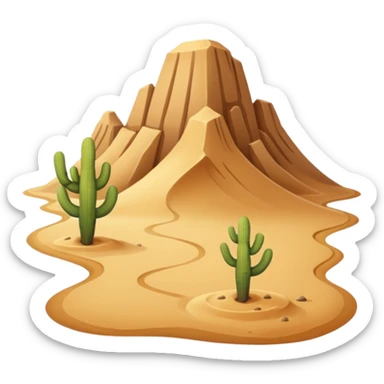 desert sticker
