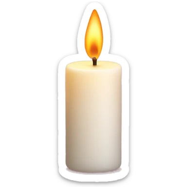 Candle sticker