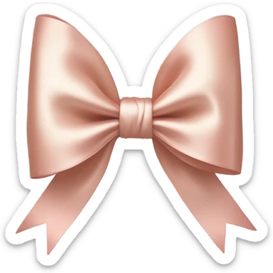 Coquette bow sticker