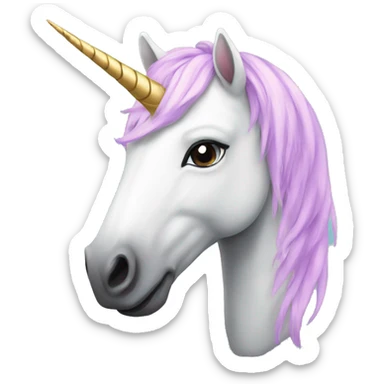 Iphone avatar unicorn  sticker