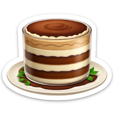 Tiramisu sticker