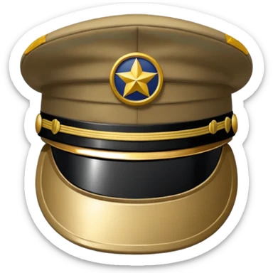 soldier hat sticker