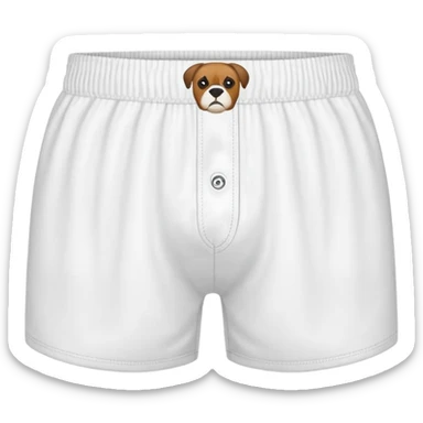 boxer trouser sticker