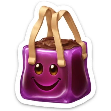 Bag of Jelly chocolate  sticker