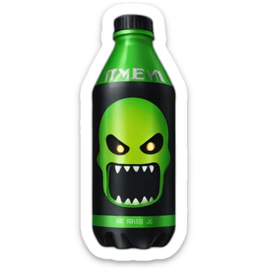 Monster Energy Drink bottle sticker