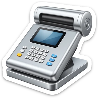 security mall metal scanner sticker