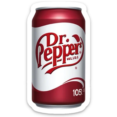 dr.pepper sticker