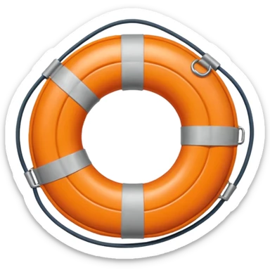 life preserver sticker