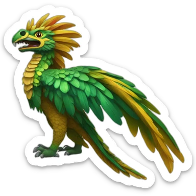 quetzalcoatl sticker