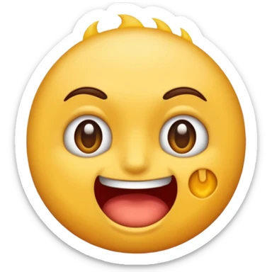 Crea un emoji de una person fea llorando sticker