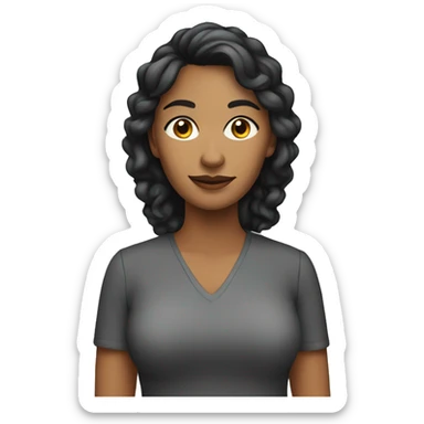 Mujer de 30 años sticker