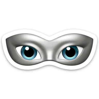mascara eyes sticker