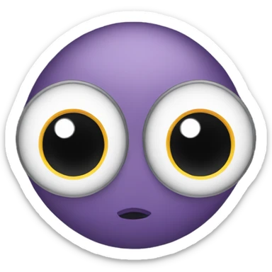 big eyes sticker