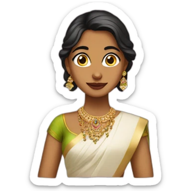 Desi girl  sticker
