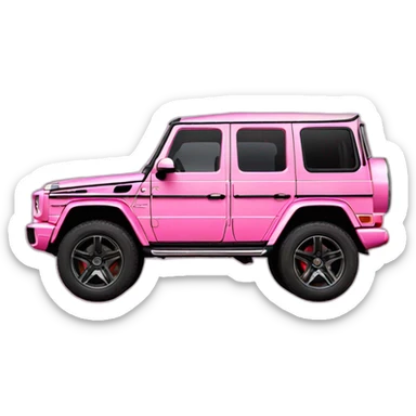 pink g63 sticker