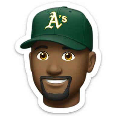 Oakland Athletics sticker