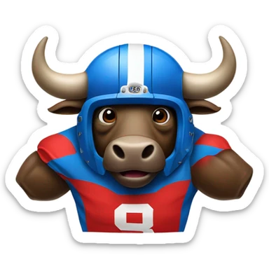 Bills mascot sticker
