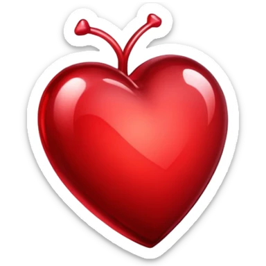 vinous heart sticker