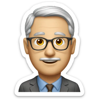 create a the psychologist marshall rosenberg sticker