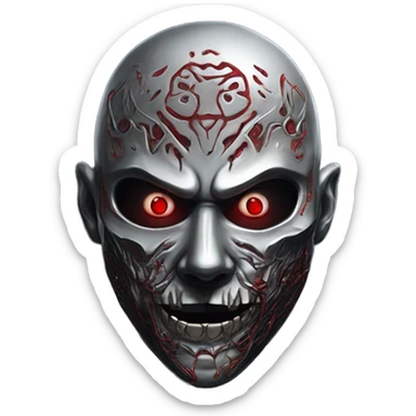 tokyo ghoul mask sticker