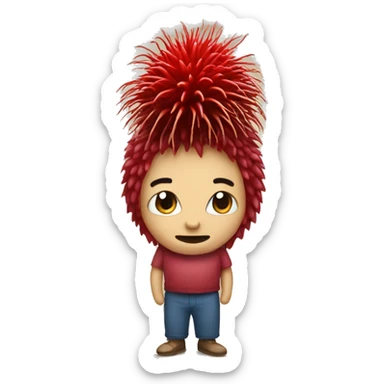 Rambutan sticker