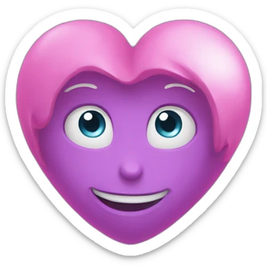 Coeur infini sticker