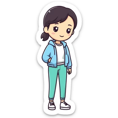 Clean girls
 sticker