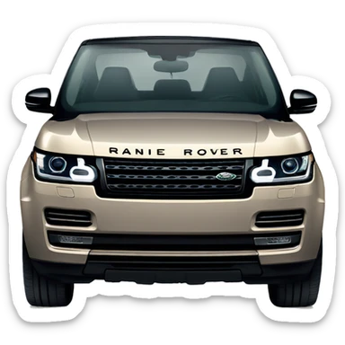 Range rover sticker