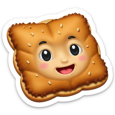 Lil black schnitzel  bits sticker