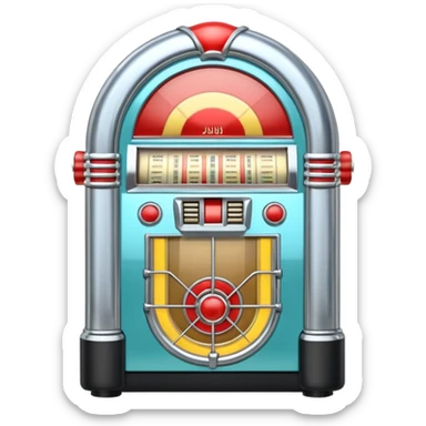 Music Jukebox sticker