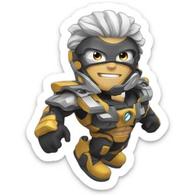 super charged sticker