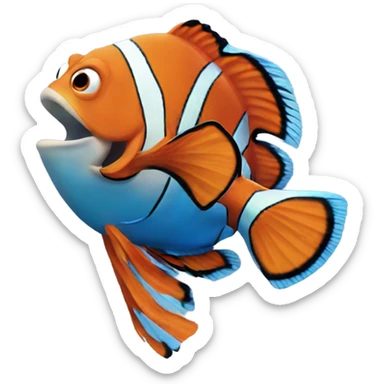 nemo fish sticker