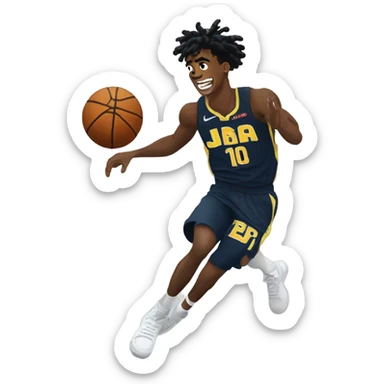 Ja morant dunking sticker